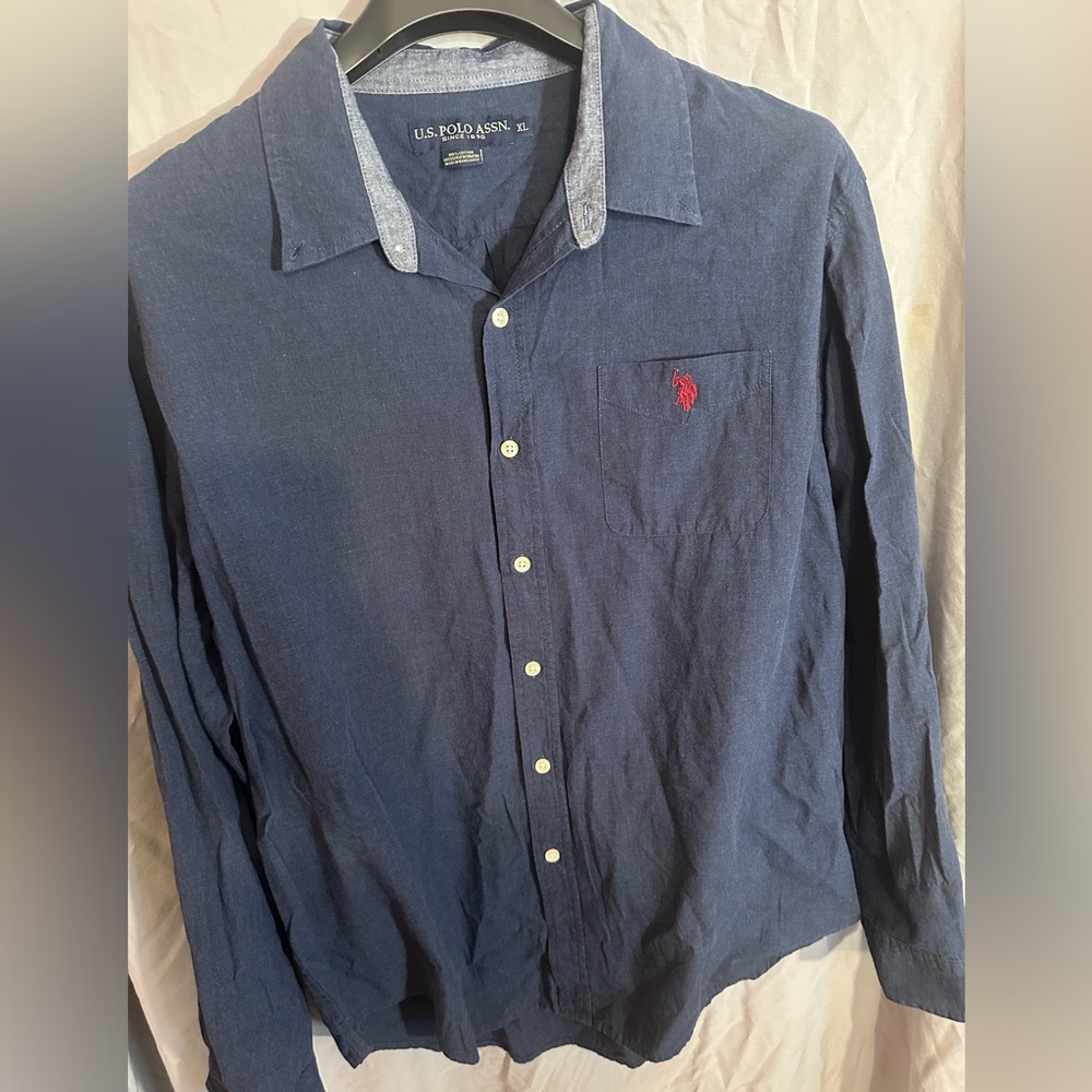 US Polo Assn button up